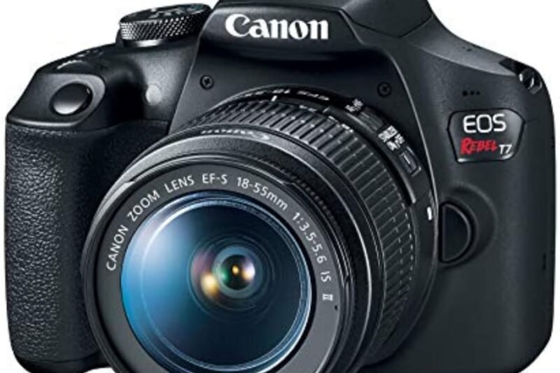 Canon EOS Rebel T7 DSLR Camera with 18-55mm Lens | Built-in Wi-Fi | 24.1 MP CMOS Sensor | DIGIC 4+ Image Processor and Full HD Videos