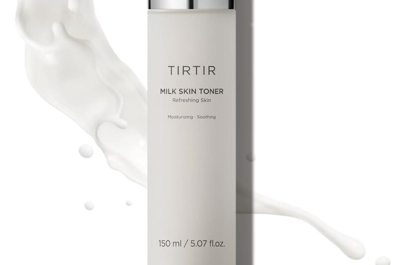 TIRTIR Milk Skin Rice Toner – Deep Moisturizing, Hydrating and Refreshing for face, Niacinamide, Ceramide, Rice Bran Extract, Nature-Oriented Ingredients, Korean Skin Care, Vegan, 150ml / 5.07 fl.oz.