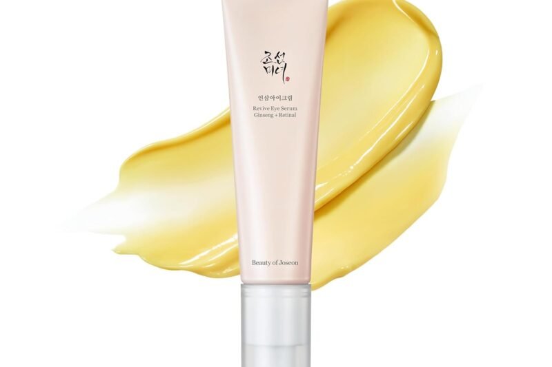 Beauty of Joseon Revive Eye Serum with Retinal Niacinamide Correction for Puffy Eye Bags Fine Lines Dark Circles Wrinkles, Korean Skin Care 30ml, 1 fl.oz