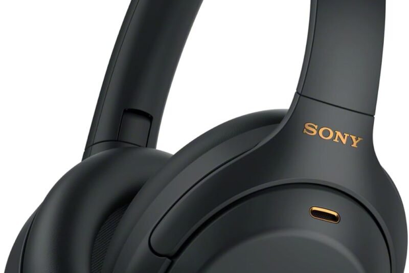 Sony WH-1000XM4 Wireless Premium Noise Canceling Overhead Headphones with Mic for Phone-Call and Alexa Voice Control, Black WH1000XM4