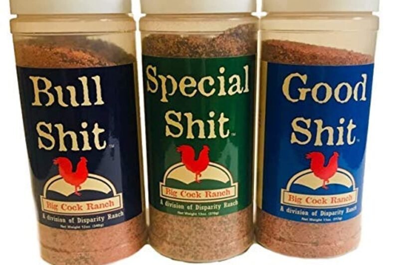 Big Cock Ranch All-Purpose Premium Seasoning Special Shit, Bull Shit, and Good Shit