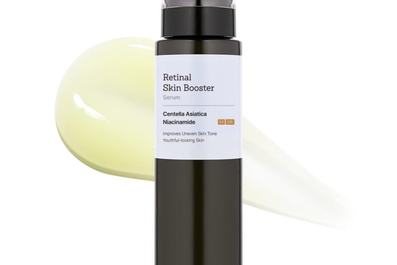 MEDITHERAPY Retinal Skin Booster Serum – Beginner Friendly Non-Irritating Retinaldehyde for Face and Body – Anti-Aging Retinol Pore Minimizer for Blemish Prone Skin– Korean Skin Care, 5.07 Fl.Oz Large