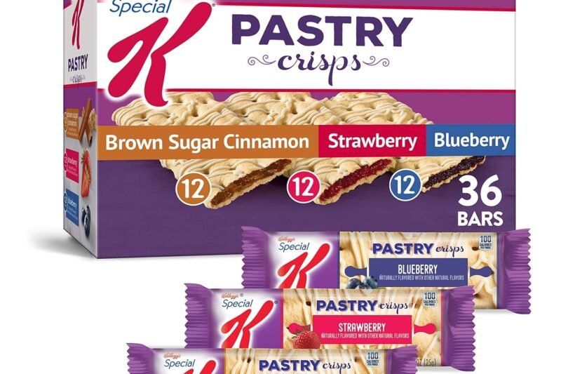 Special K Variety Pack, Brown Sugar Cinnamon/Strawberry/Blueberry Crisps, 36 ct