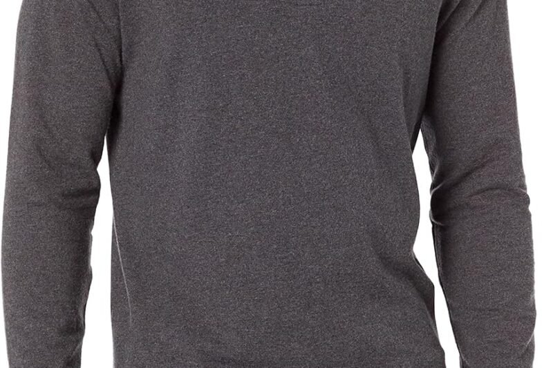 Amazon Essentials Men’s Slim-Fit Long-Sleeve Henley Shirt